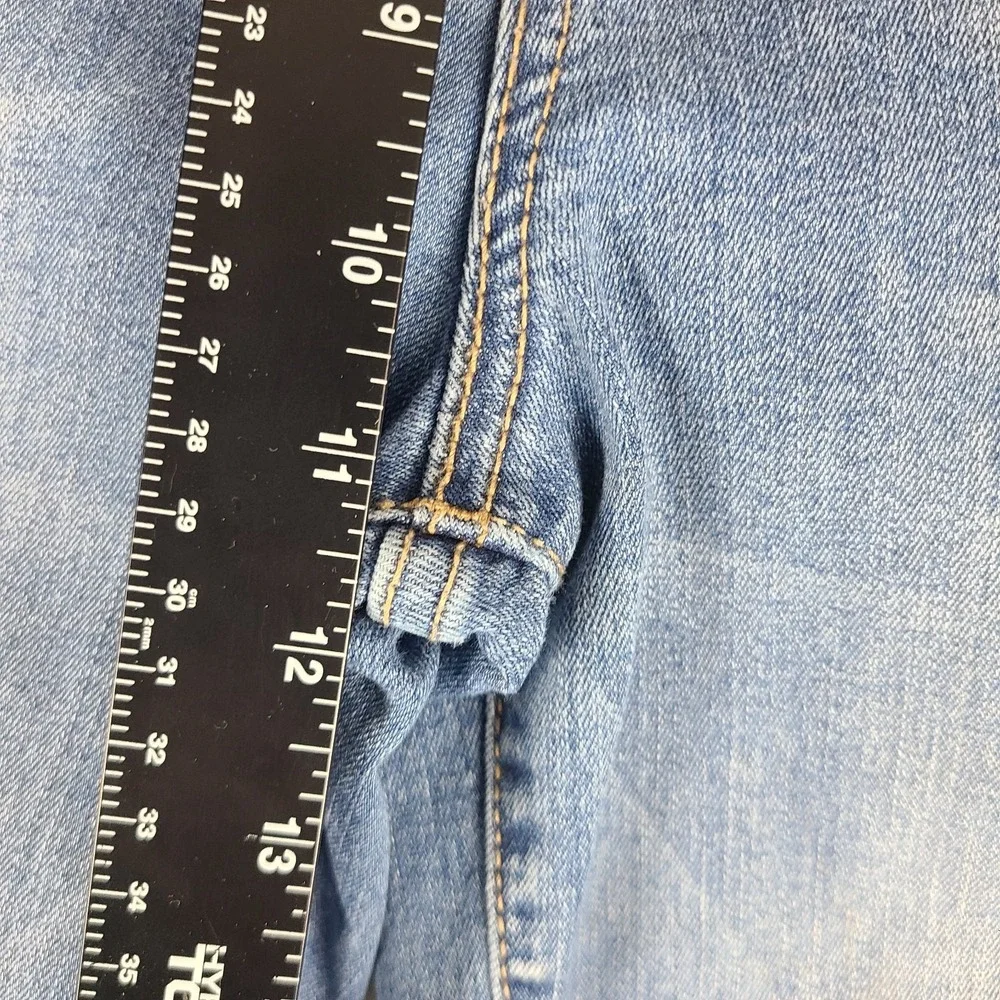 Kut From‎ The Kloth Jeans Womens 12 Blue Connie High Rise Ankle Skinny Distress